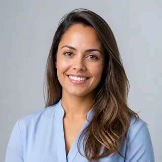 Retrato ilustrativo de Juliana Meireles