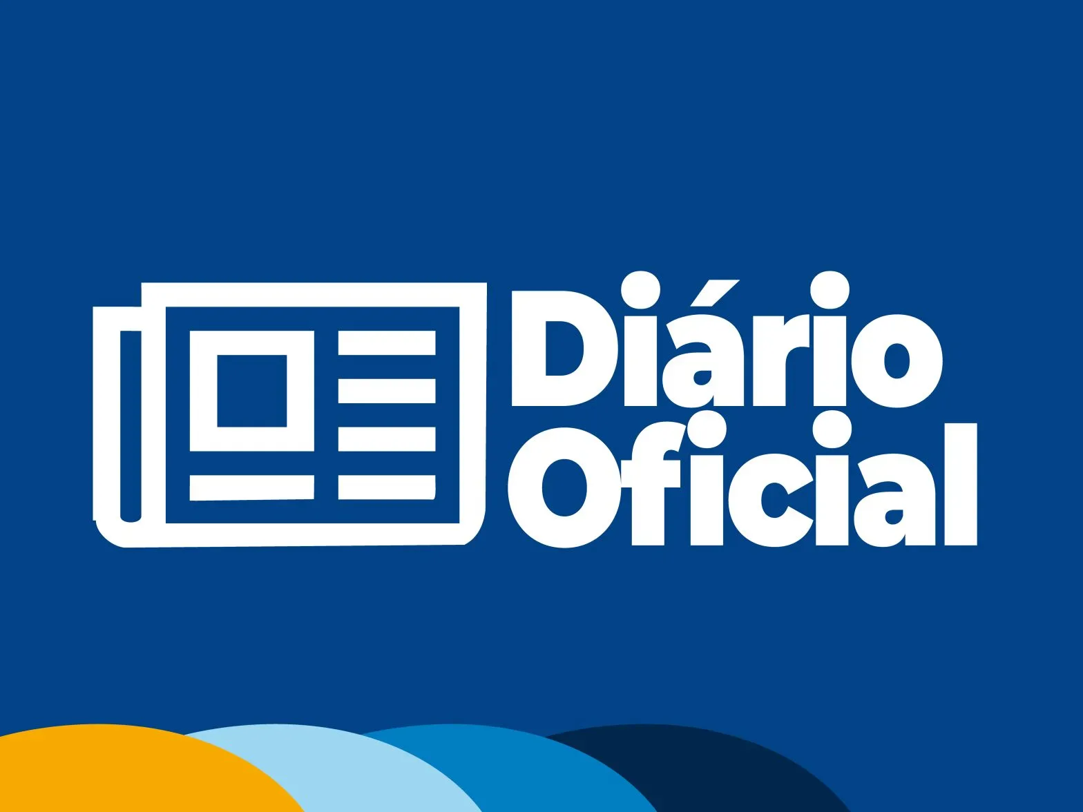 Ilustração do Diário Oficial — publicação do registro acadêmico